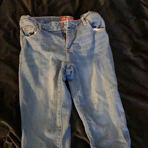 Arizona light wash skinny jeans